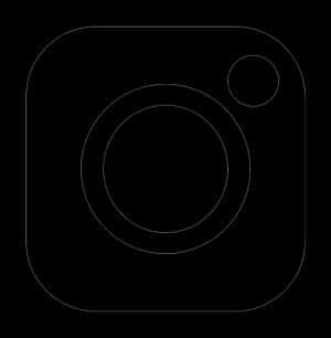 Instagram_ Logo_ Outline PNG with transparent background