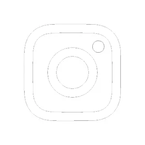 Instagram Logo White Icon PNG Image