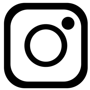 Instagram Logo White Outline PNG Image