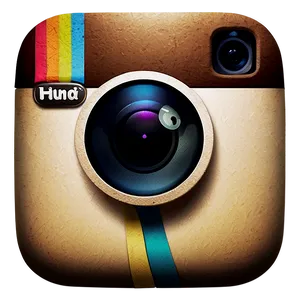 Instagram Logo With Shadow Effect Png 95 PNG Image