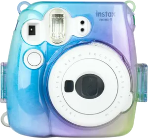 Instax Mini9 Instant Camera Pastel Blue PNG Image