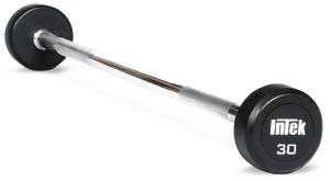 Intek30 Pound Barbell Weight Equipment PNG image with transparent background