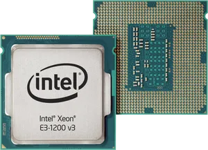 Intel Xeon E31200 C P U PNG Image