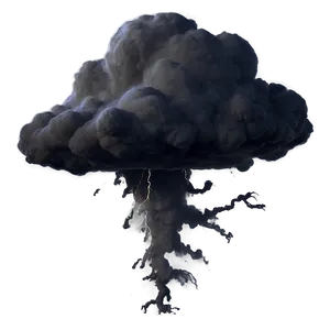 Intense Black Clouds Png Yxx16 PNG Image