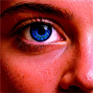 Intense Blue Eyes Png Irn PNG Image