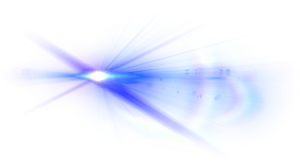 Intense_ Blue_ Lens_ Flare PNG Image