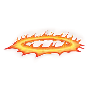 Intense Fire Circle Drawing Png Tml PNG Image