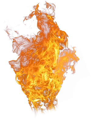 Intense_ Fire_ Flame_ Texture PNG Image