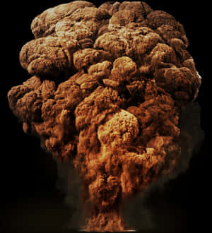 Big Explosion With Fire And Smoke Png Image - Mushroom Cloud Gif Transparent, Png Download PNG image with transparent background