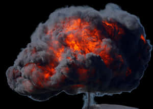Phenomenon,mineral,types Of Volcanic Eruptions,fire,smoke - Mushroom Cloud No Background, HD Png Download PNG image with transparent background