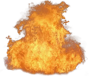 Intense_ Fireball_ Explosion PNG Image