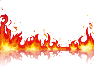 Flame Clip Art Fire - Flames Border, HD Png Download PNG image with transparent background