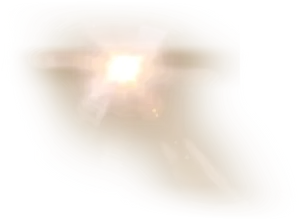 Intense Lens Flare Effect PNG Image