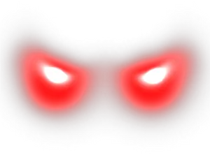 Intense Red Eyes Glowingin Darkness PNG Image