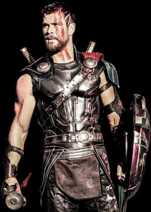 Intense Thorin Armor PNG image with transparent background