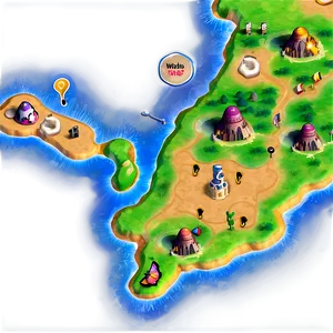 Interactive Game Map Png Bgu PNG Image