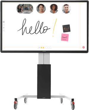 Interactive Whiteboard Microsoft Teams Videoconferencing - Interactive Whiteboard, HD Png Download PNG with transparent background