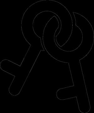 Keys Clipart Icon - Key Pair Icon, HD Png Download PNG image with transparent background