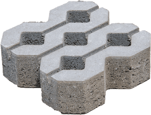 Interlocking Paving Stones Texture PNG