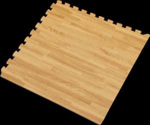 Interlocking Wood Floor Mat PNG image with transparent background