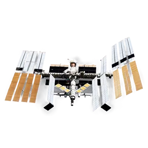 International Space Station D PNG Image