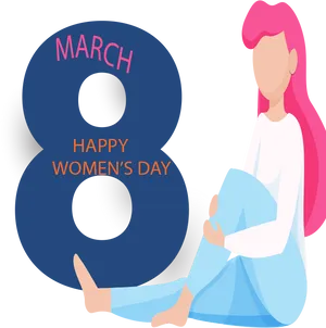 International Womens Day Celebration PNG Image