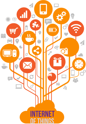 Internetof Things Concept Illustration PNG