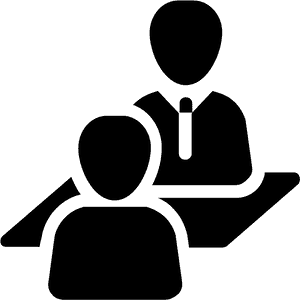 Vector Interview Personal - Job Interview Icon Png, Transparent Png PNG