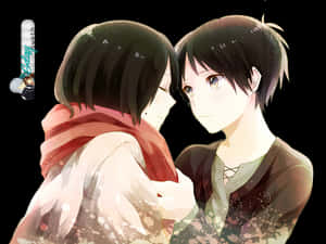 Intimate_ Anime_ Character_ Encounter PNG image with transparent background