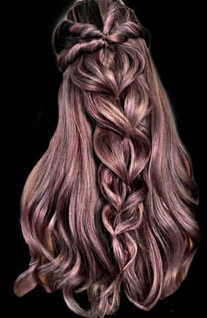 #hair #wig #long #longhair #braid #brunette #pattern - Cute First Date Hairstyles, HD Png Download PNG image with transparent background