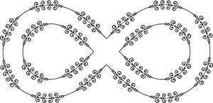This Free Icons Png Design Of Flourish Infinity Symbol - Infinity Symbol, Transparent Png PNG image with transparent background