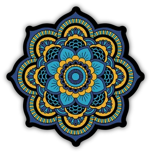 Intricate Mandala Artwork PNG Image