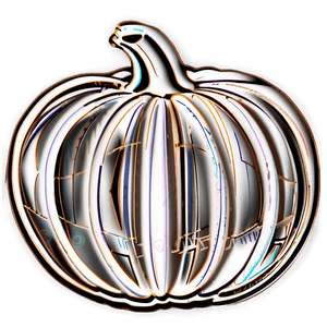 Intricate Pumpkin Outline Creation PNG xgt PNG