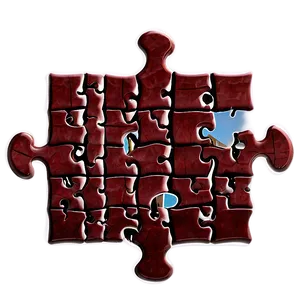 Intricate Puzzle Pieces Png Rry33 PNG Image