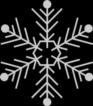 Intricate Snowflake Design PNG image with transparent background