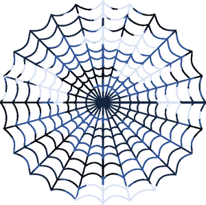 Intricate Spider Web Design PNG Image