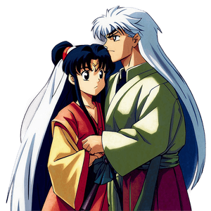Inuyasha and Kagome PNG 65 PNG image with transparent background