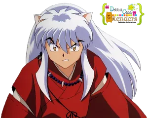 Inuyasha_ Anime_ Character_ Render.png PNG Image