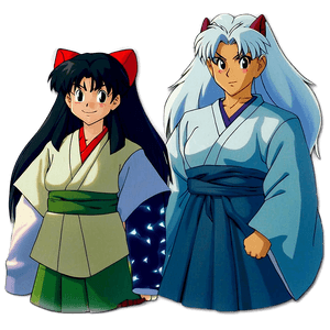 Inuyasha Group Cast PNG 06232024 PNG image with transparent background