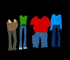 Invisible_ Men_ Clothing_ Illustration PNG with transparent background