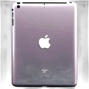 Ipad Mini Back View Png Pvi PNG Image