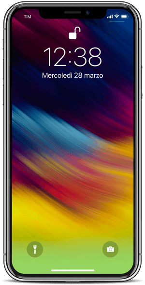 Iphone Lock Screen Png - Iphone X, Transparent Png PNG image with transparent background