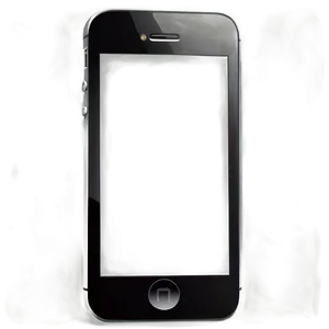 Iphone Outline Transparent Png Aes96 PNG Image