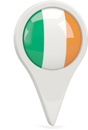 Round Pin Icon - Icon Ireland Flag Png, Transparent Png PNG image with transparent background