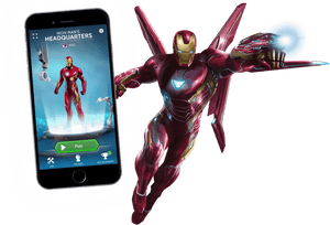 Update Your Virtual Iron Man Suit Using Vibranium Collected - Vibranium Suit Ironman, HD Png Download PNG image with transparent background