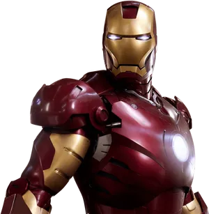 Iron Man Armor Close Up PNG Image