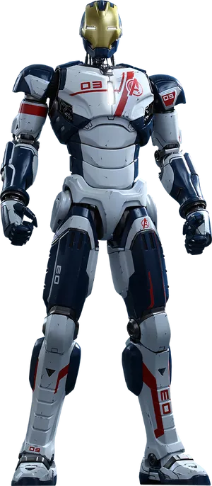 Iron_ Man_ Armor_ Stand PNG Image