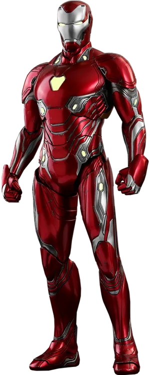 Iron_ Man_ Full_ Armor_ Stance PNG Image