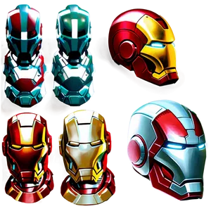 Iron Man Helmet Concept Art Png Ttu PNG Image