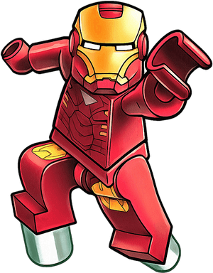 Iron Man Lego Png, Transparent Png PNG image with transparent background